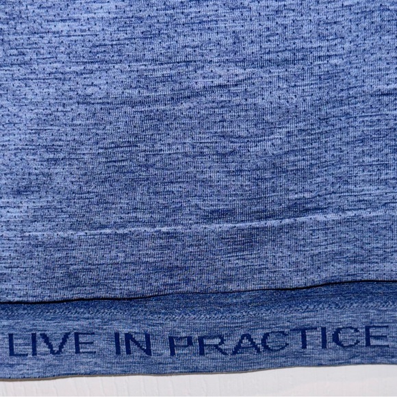 LULULEMON Athletica men’s license to train blue moisture wick shirt size XL - Picture 12 of 17